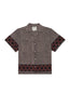 Lehar' Ajrakh Shirt With Border