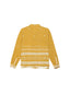 Bhujodi' Mustard Handwoven Fringe Shirt