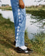 Double-Knees Bandhani Trousers