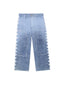 Double-Knees Bandhani Trousers