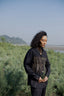 Upcycled Hunza Shirt - Black Green