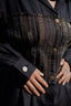 Upcycled Hunza Shirt - Black Green