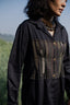 Upcycled Hunza Shirt - Black Green