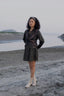 Upcycled Seattle Wrap Dress - Green