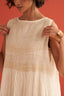 Eggshell Embroidered Summer Dress