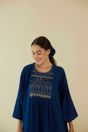 Indigo  Dress
