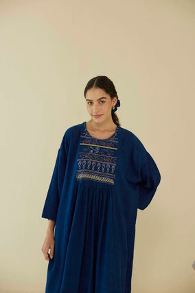 Indigo  Dress