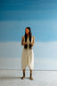 Ekam Cotton Hooded Dress