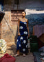 Jodha Dress - Indigo Bandhani
