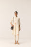 French Hydrangeas Kurta Set