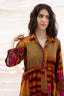 Aroh Drawstring Shirt Dress