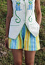 Mango Shorts Multi Color Stripe
