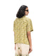 Lime Hand-Blocked Silk Resort Shirt