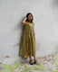 Johann Silk Pin-Tuck Dress