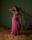 Kokum Crush - Saree with Blouse