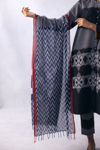 Blue Prairie Stole