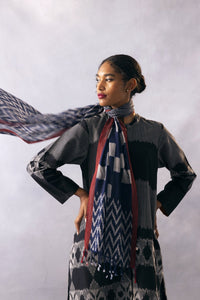 Blue Prairie Stole