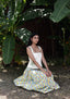 Palash Vest Mango And Crane Embroidery