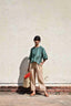 Pleated Top- Green