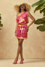 Rani Scarf Smocked Dress