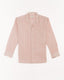 Red Handspun Cotton Stripe Long Sleeve Shirt