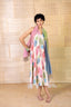 Sail Sleeveless Bias Dress