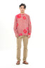 Sakura Mens Band Collar Shirt