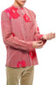 Sakura Mens Band Collar Shirt