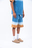 Blue Macchiato Unisex Shorts
