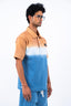 Blue Macchiato Unisex Polo Shirt