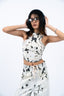Spilled Ink Crop Top