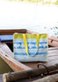 Tote Bag Blue Checks