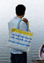 Tote Bag Blue Checks