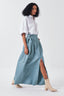 Front Slit Skirt