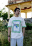 T Shirt Blue Crane
