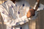 Floating Dots Band Collar Shirt