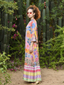 Jardin Scarf Kaftan