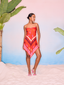 Kesar Scarf Tube Dress
