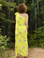 Iris Draped Toga Dress