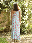 Sky One Shouldered Maxi Dress