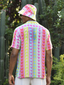 Juicy Cacti Hawaiian Shirt & White Pants