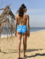 Moss Reversible Bikini Set (Blue Bottom)