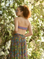 Moss Scarf Bandeau Top