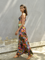 Midnight Rose Maxi Skirt