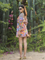 Jardin Layered Mini Dress