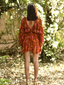 Camellia Ruffle Mini Dress