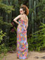 Jardin Draped Sarong Dress