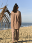 Moon Cactus Beach Button Down & Pants Set