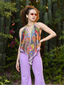 Jardin Two Scarf Top