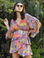 Jardin Layered Mini Dress